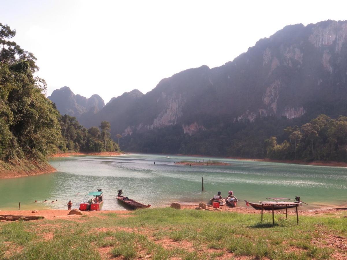 Khaosok Bamboo Huts Resort Khao Sok National Park Eksteriør billede